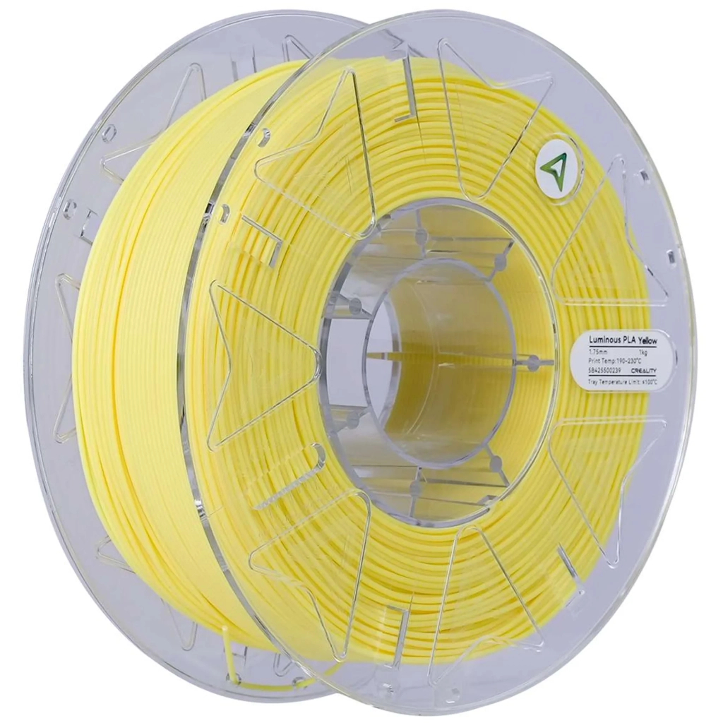 Пластик для 3D-принтера Creality PLA Hyper Luminous 1.75mm, 1kg, yellow (3301010538) Пластик для 3D-принтера Creality PLA Hyper Luminous 1.75mm, 1kg, yellow (3301010538)