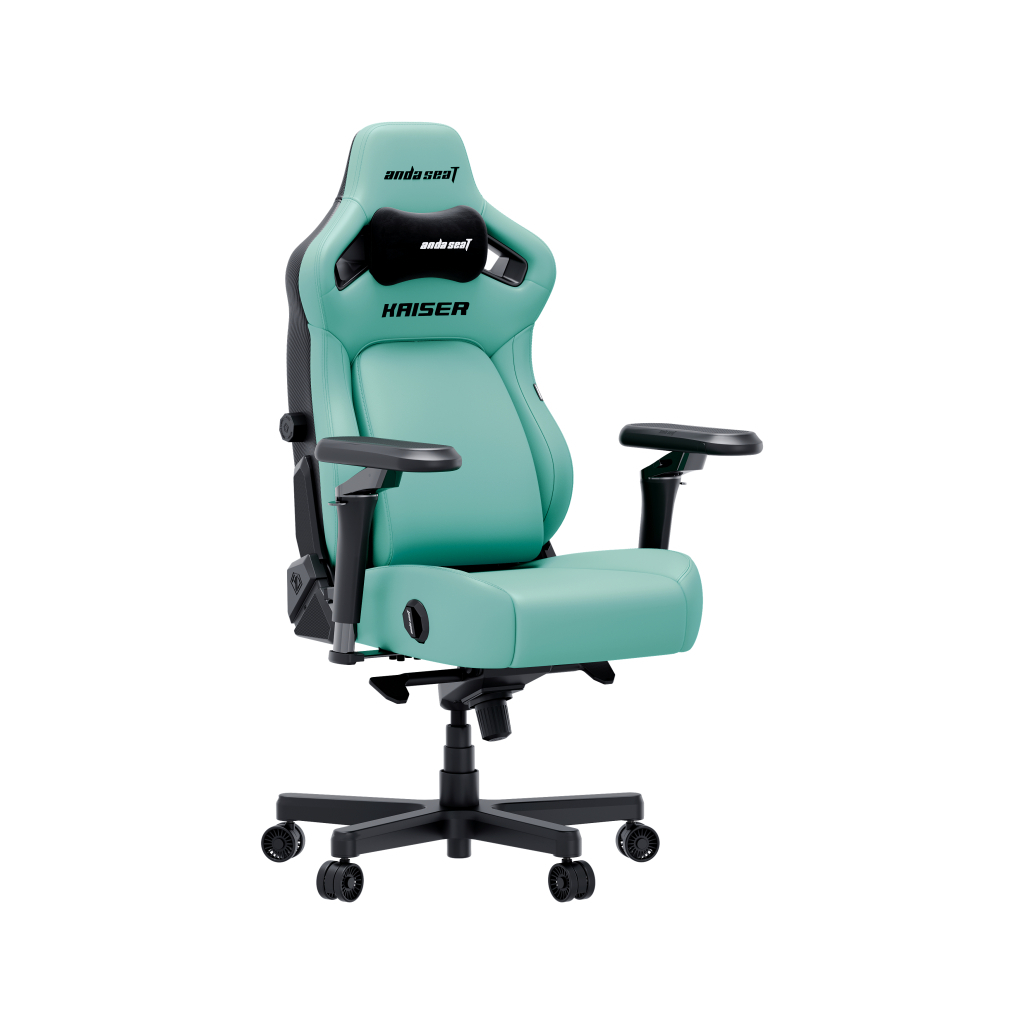 Крісло ігрове Anda Seat Kaiser 4 V2 PVC Size XL Green (AD12YDDC-XLL-20-E-PV/C-03)