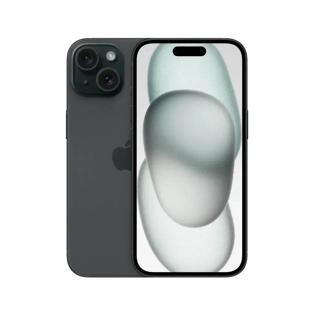 Мобільний телефон Apple iPhone 15 128Gb Black (REF B) BREEZY (2BMTP03)