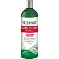Vet's Best Allergy Itch Relief pet shampoo for dogs with sensitive skin 470 ml (0031658103454)