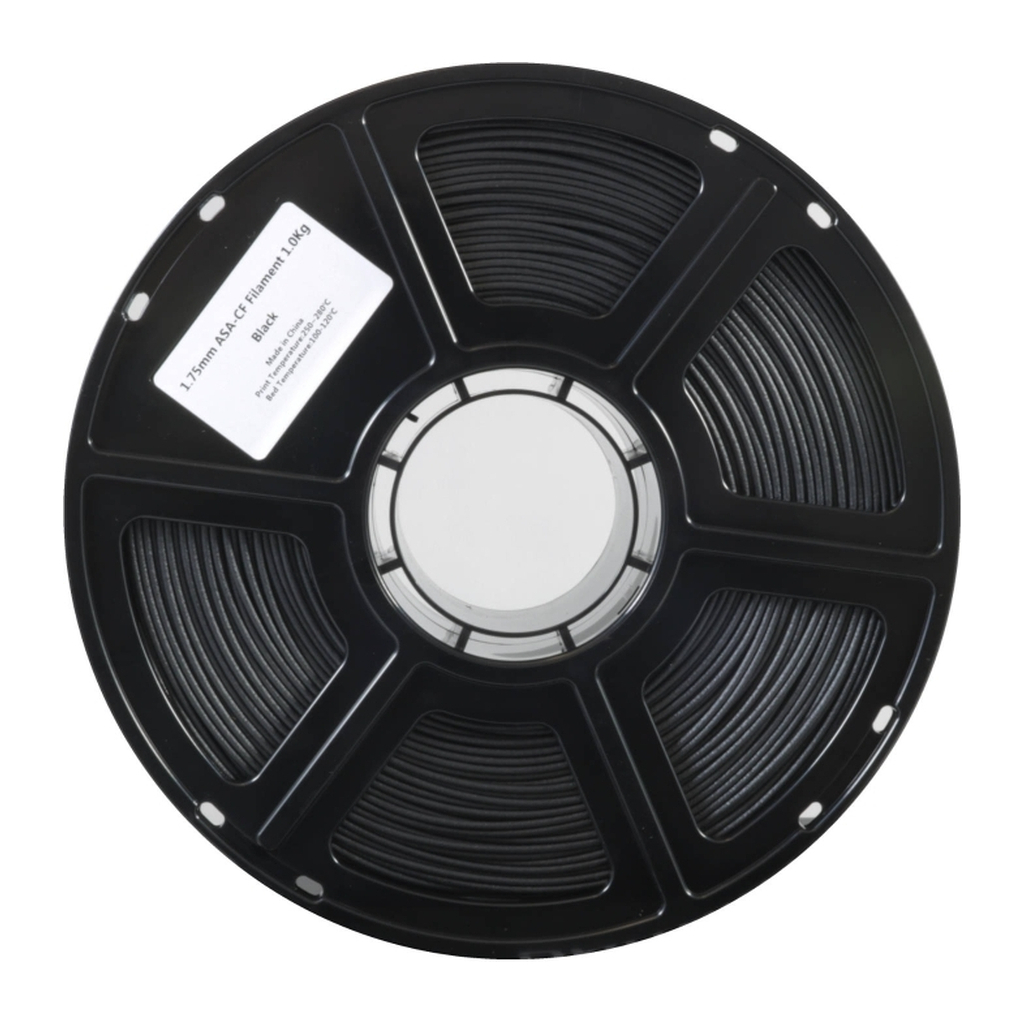 Пластик для 3D-принтера Flashforge ASA-CF 1,75mm 1kg Black (90009139001)