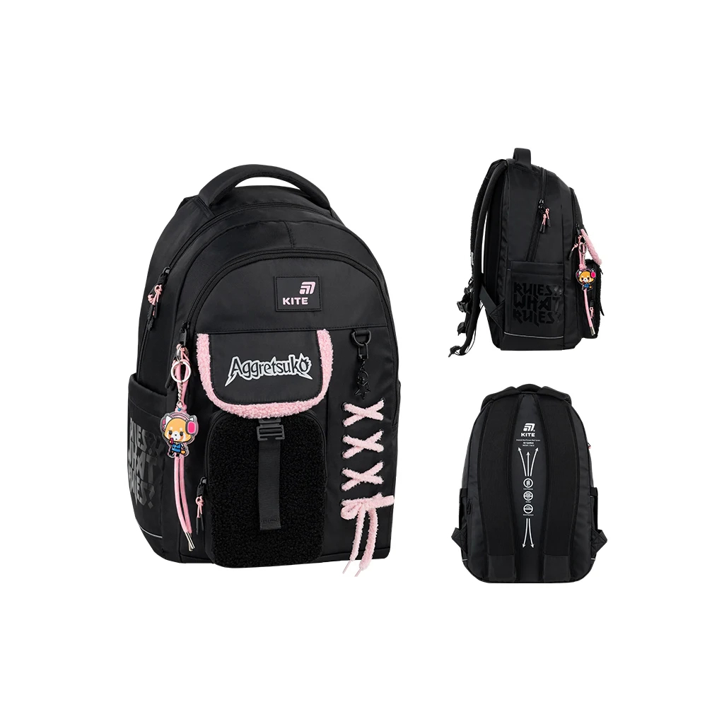 Рюкзак шкільний Kite Education teens 2597L Aggretsuko (AR26-2597L)