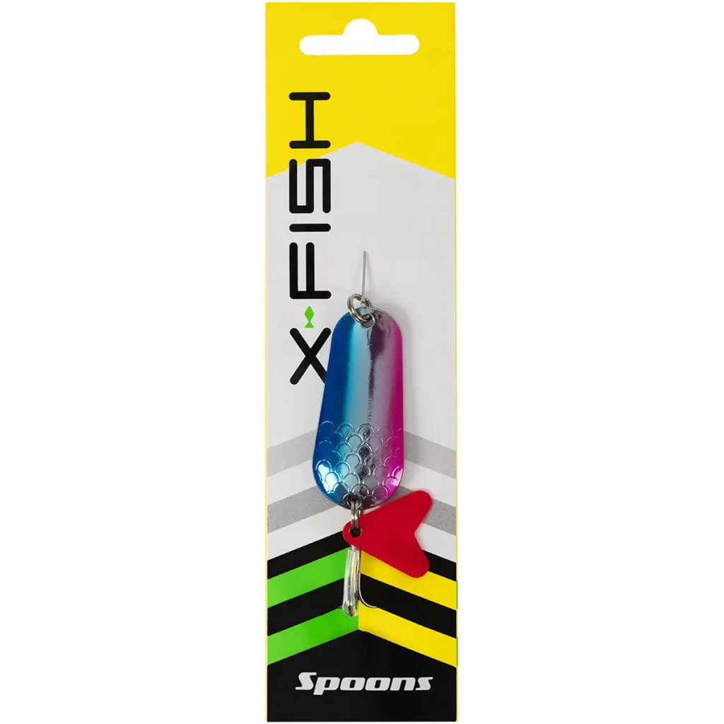 Блешня X-Fish Godzilla 14g 04 Silver pink blue (1917.04.51) Блешня X-Fish Godzilla 14g 04 Silver pink blue (1917.04.51)