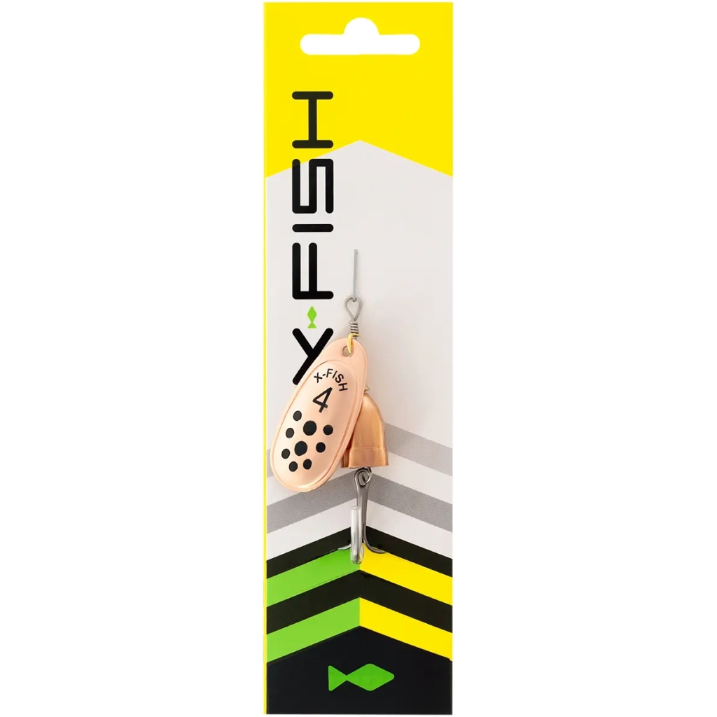 Блешня X-Fish Wolf 10g 4 Copper (1917.05.47) Блешня X-Fish Wolf 10g 4 Copper (1917.05.47)