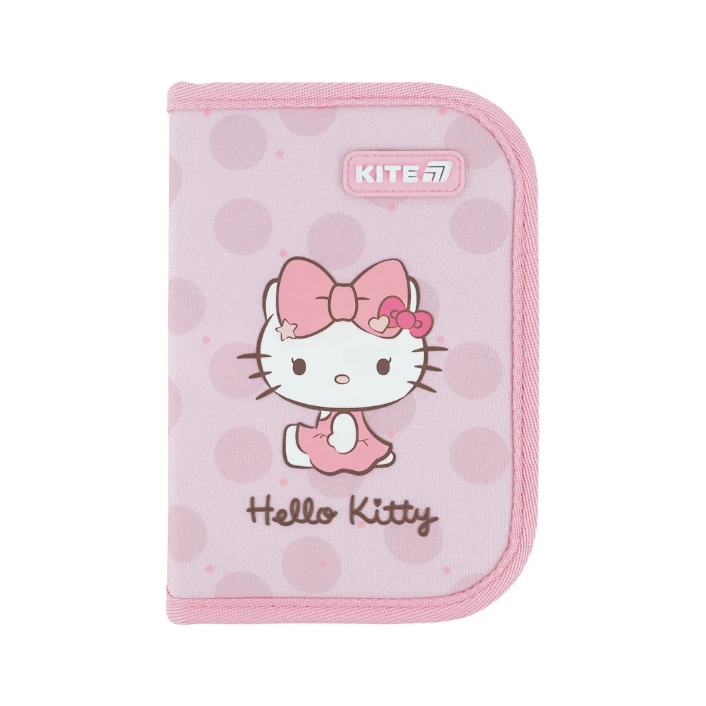 Пенал Kite Hello Kitty 621 HK-1, без наповнення, 1 відділення, 1 відворот (HK26-621-1) Пенал Kite Hello Kitty 621 HK-1, без наповнення, 1 відділення, 1 відворот (HK26-621-1)