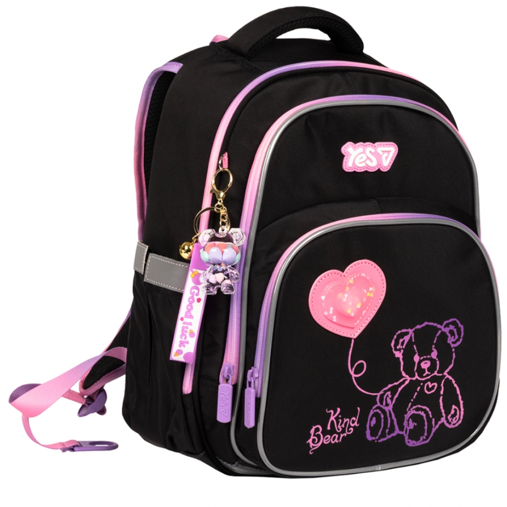 Портфель Yes Pink Bear LED S-91M (550499) Портфель Yes Pink Bear LED S-91M (550499)