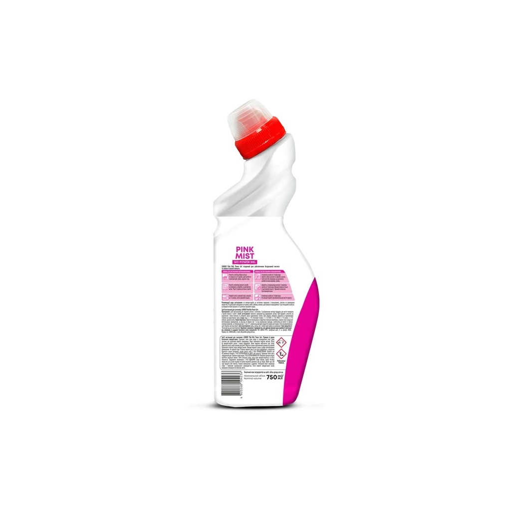Засіб для чищення унітазу Sarmix Pink Mist 750 мл (4820268104236)