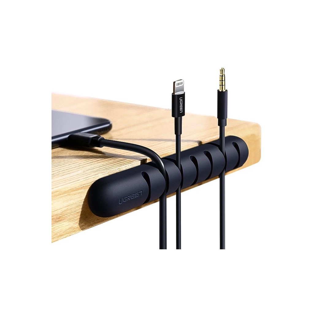 Тримач для кабелю Ugreen LP114 Cable Organizer Black (50320) (50320) Тримач для кабелю Ugreen LP114 Cable Organizer Black (50320) (50320)