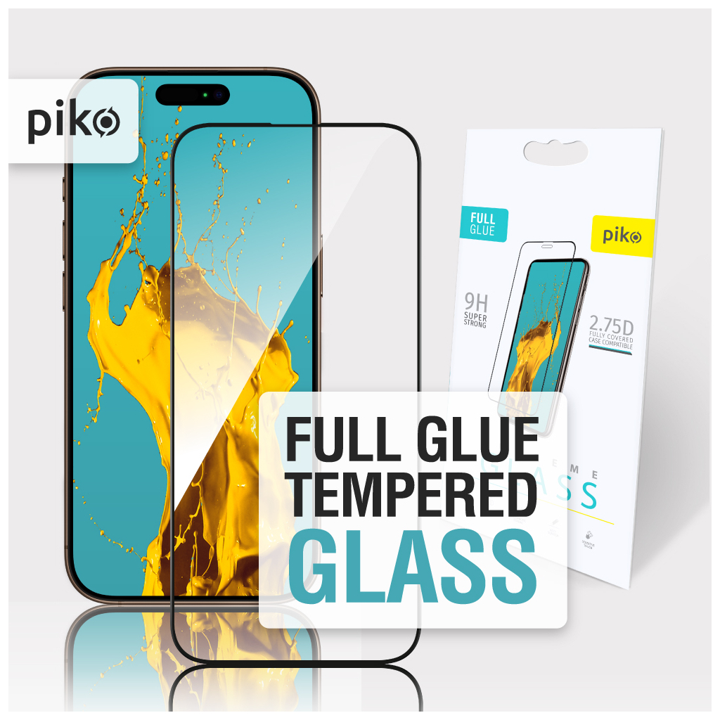 Скло захисне Piko Full Glue ESD Apple iPhone 16 Pro Black (1283126594786) Скло захисне Piko Full Glue ESD Apple iPhone 16 Pro Black (1283126594786)