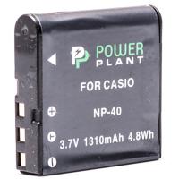 Акумулятор до фото/відео PowerPlant Casio NP-40 (DV00DV1044)