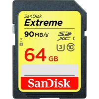 Карта пам'яті SanDisk Extreme SDXC 64GB Class 10 UHS-I U3 (SDSDXNE-064G-GNCIN)