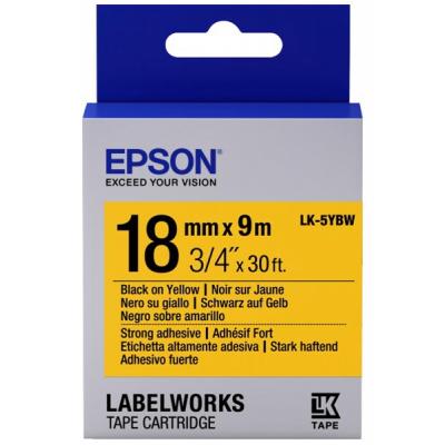 Стрічка для принтера етикеток Epson LK5YBW (C53S655010) Стрічка для принтера етикеток Epson LK5YBW (C53S655010)