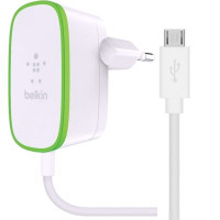 Зарядний пристрій Belkin USB Home Charger (2.4A) c кабелем Micro-USB (F7U009vf06-WHT)