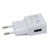 Зарядний пристрій Florence USB, 1.0A white (TC10-USBWH)