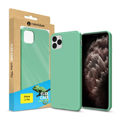 Чохол до моб. телефона MakeFuture Flex Case (Soft-touch TPU) Apple iPhone 11 Pro Olive (MCF-AI11POL)
