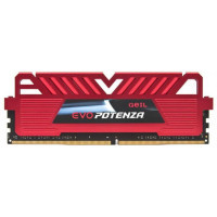 Модуль пам'яті для комп'ютера DDR4 16GB 2666 MHz Evo Potenza Red Geil (GPR416GB2666C19SC)