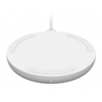 Зарядний пристрій Belkin Pad Wireless Charging Qi, 10W, white (WIA001VFWH)