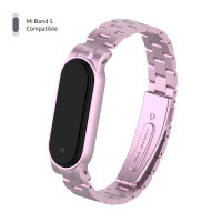 Ремінець до фітнес браслета Armorstandart Metal Band для Xiaomi Mi Band 5 Rose Gold (ARM56864)