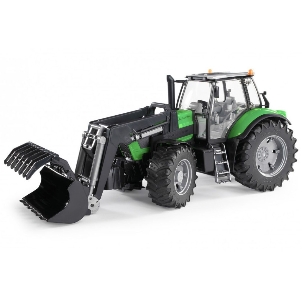 Спецтехніка Bruder Трактор Deutz Agrotron X720 з навантажув (03081) Спецтехніка Bruder Трактор Deutz Agrotron X720 з навантажув (03081)