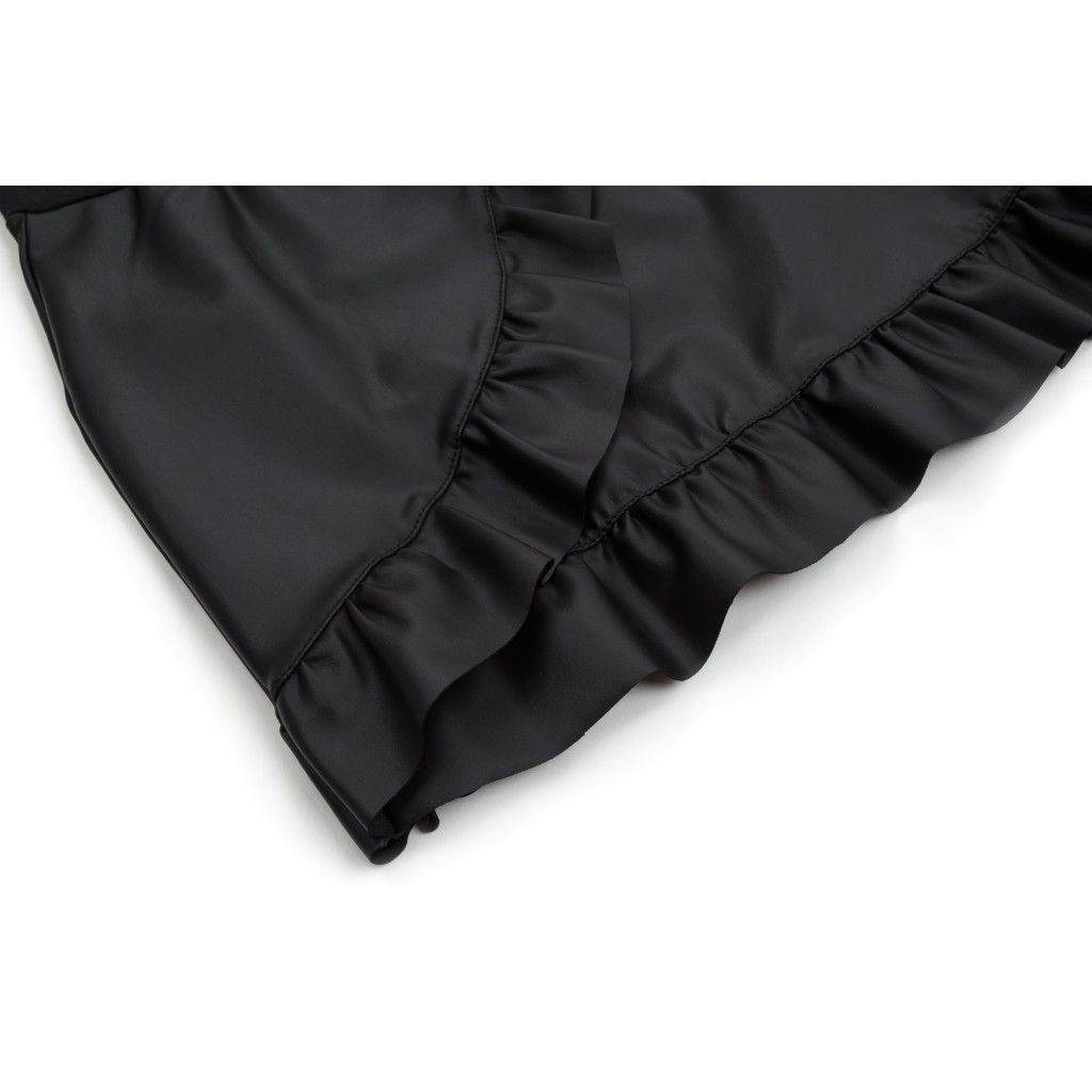 Спідниця дитяча Lovetti з оборкою (6645-164G-black)