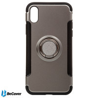 Чохол до мобільного телефона BeCover Magnetic Ring Stand Apple iPhone X/XS Grey (701783) (701783)