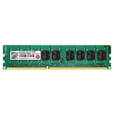 Server memory module DDR3 8GB ECC UDIMM 1600MHz 2Rx8 1.35V CL11 Transcend (TS1GLK72W6H)