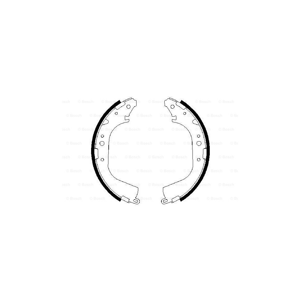 Гальмівні колодки Bosch 0 986 487 354 Гальмівні колодки Bosch 0 986 487 354