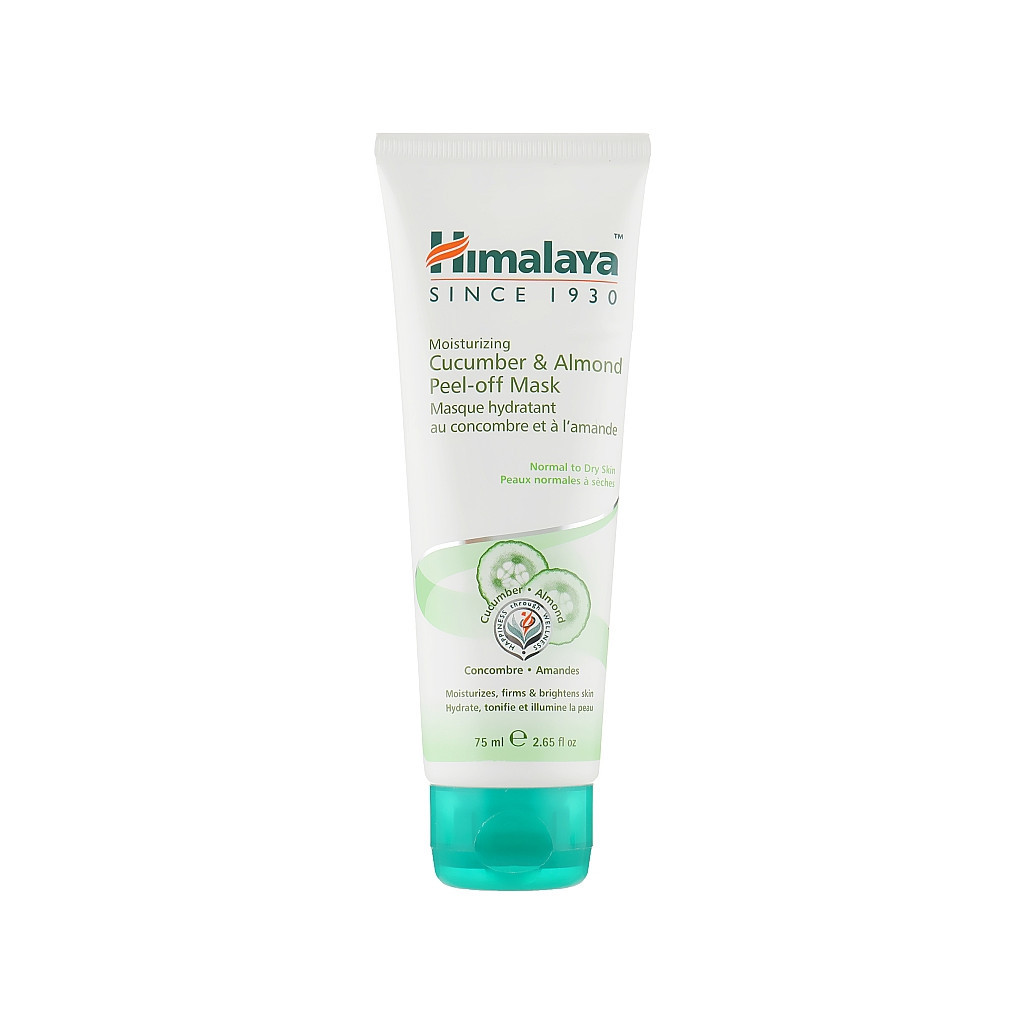Маска для обличчя Himalaya Herbals відлущуюча Мигдаль і Огірок 75 мл (6291107220192)