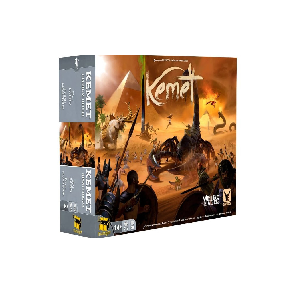 Настільна гра White Games Geekach Games Кемет: Кров і пісок (GKCH019TK) Настільна гра White Games Geekach Games Кемет: Кров і пісок (GKCH019TK)