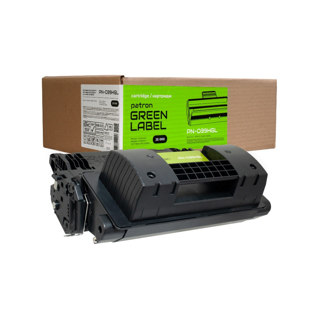 Картридж Patron Canon 039H Green Label (PN-039HGL) Картридж Patron Canon 039H Green Label (PN-039HGL)