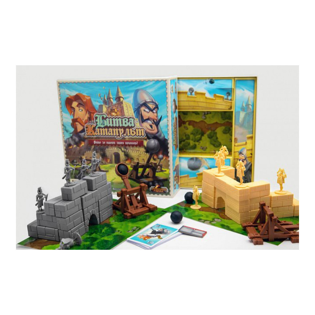 Настільна гра Fun Games Shop Битва Катапульт (Catapult Feud), українська (FGS40) Настільна гра Fun Games Shop Битва Катапульт (Catapult Feud), українська (FGS40)