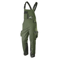 Напівкомбінезон робочий Neo Tools CAMO Olive, розмір XL(54), 255 г/м2, потрійні шви, оливкова (81-242-XL)