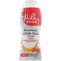 Shower gel Milky Dream Banana and red plumeria 300 ml (4820205301940)