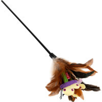 Cat toy GiGwi Teaser Teaser with feathers 55 cm (75028)