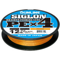 Cord Sunline Siglon PE n4 300m 1.0/0.171mm 16lb/7.7kg Orange (1658.09.53)