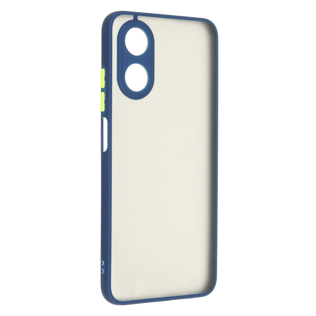 Чохол до мобільного телефона Armorstandart Frosted Matte OPPO A17 4G/A17k 4G Navy Blue (ARM66727) Чохол до мобільного телефона Armorstandart Frosted Matte OPPO A17 4G/A17k 4G Navy Blue (ARM66727)