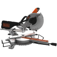 Miter saw Black&Decker 1600 W, disc 216x30 mm, 4800 rpm, XPS, weight 12 kg (BES700)
