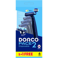 Razor Dorco Pace 2 Plus for men 2 blades 6 pcs. (8801038592145)