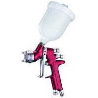 Auarita LVMP paint sprayer with plastic upper tank. 600ml, 1.4mm ITALCO (H-929-1.4LM)