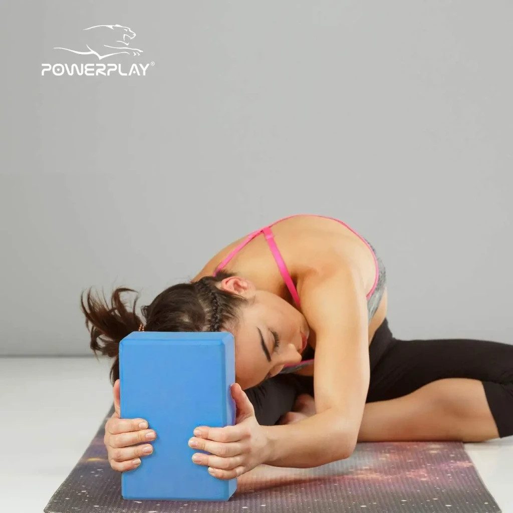 Блок для йоги PowerPlay 4006 Yoga Brick Синий (PP_4006_Blue_Yoga_Brick)
