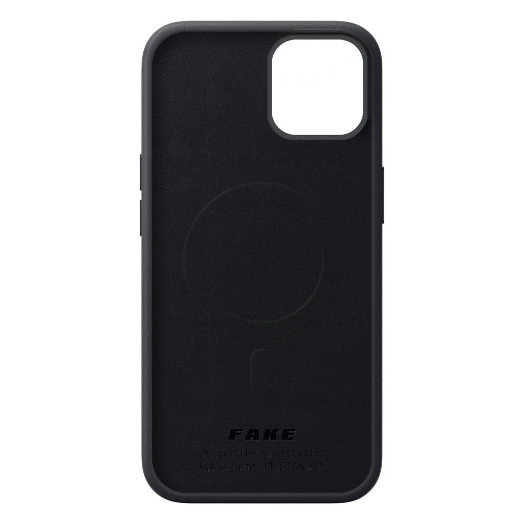 Чохол до мобільного телефона Armorstandart FAKE Leather Case Apple iPhone 13 Pro Max Black (ARM61378) Чохол до мобільного телефона Armorstandart FAKE Leather Case Apple iPhone 13 Pro Max Black (ARM61378)