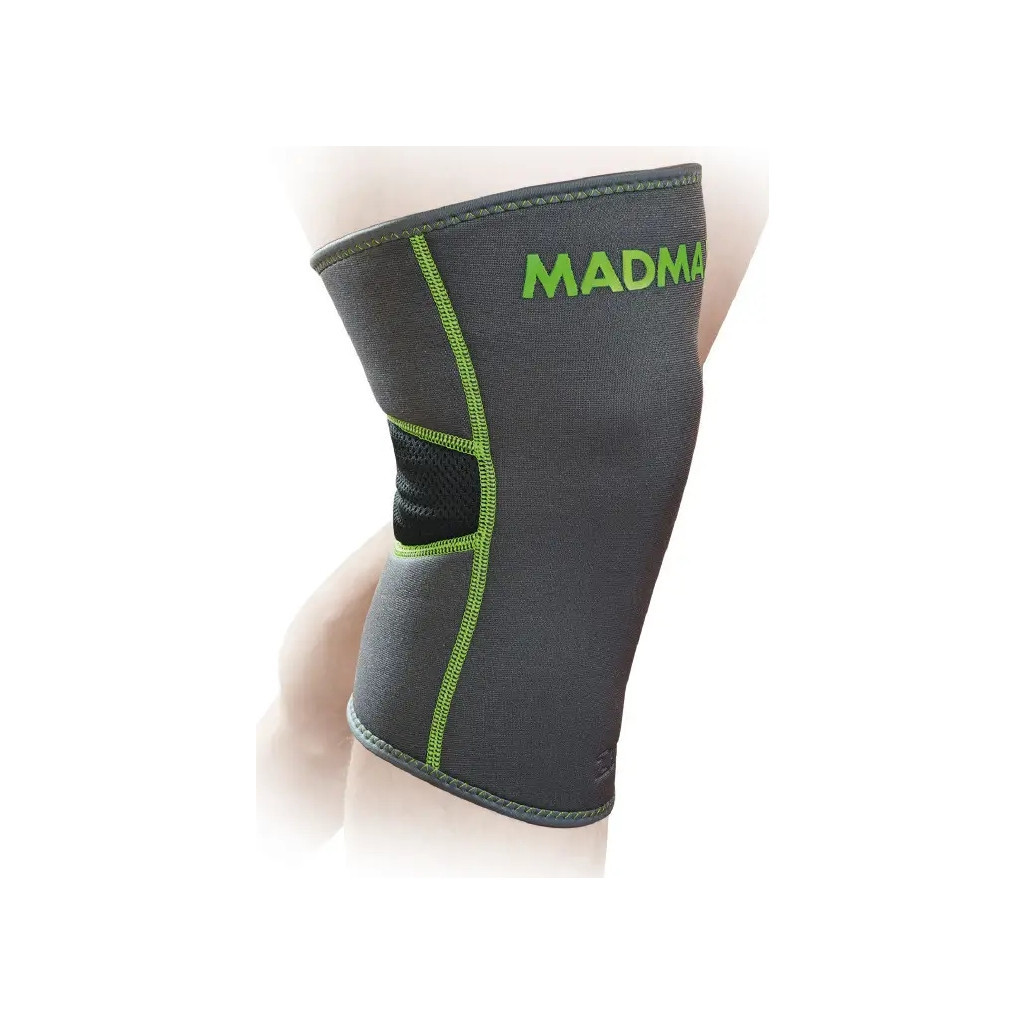 Фіксатор коліна MadMax MFA-294 Zahoprene Knee Support Dark Grey/Green M (MFA-294_M) Фіксатор коліна MadMax MFA-294 Zahoprene Knee Support Dark Grey/Green M (MFA-294_M)