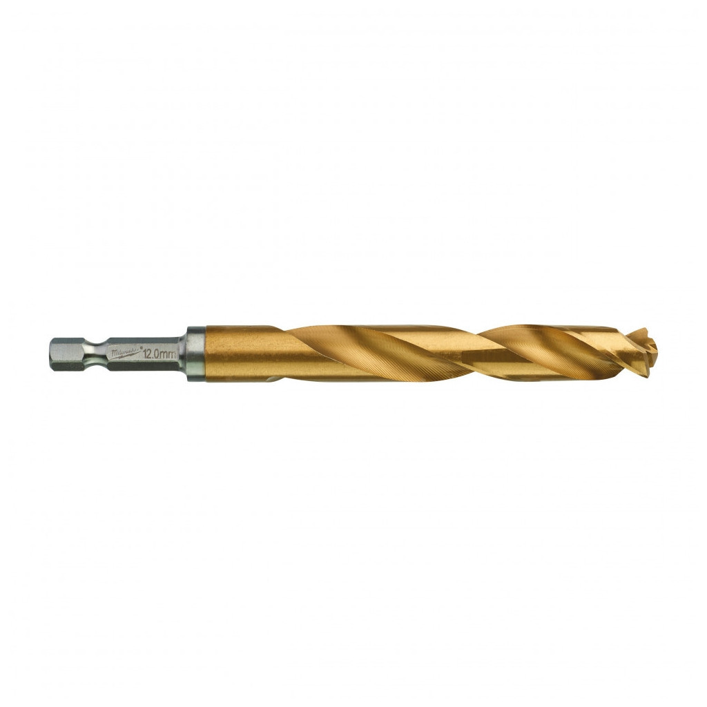 Свердло Milwaukee по металу RedHEX HSS-G TiN, 12,0 мм (48894727)