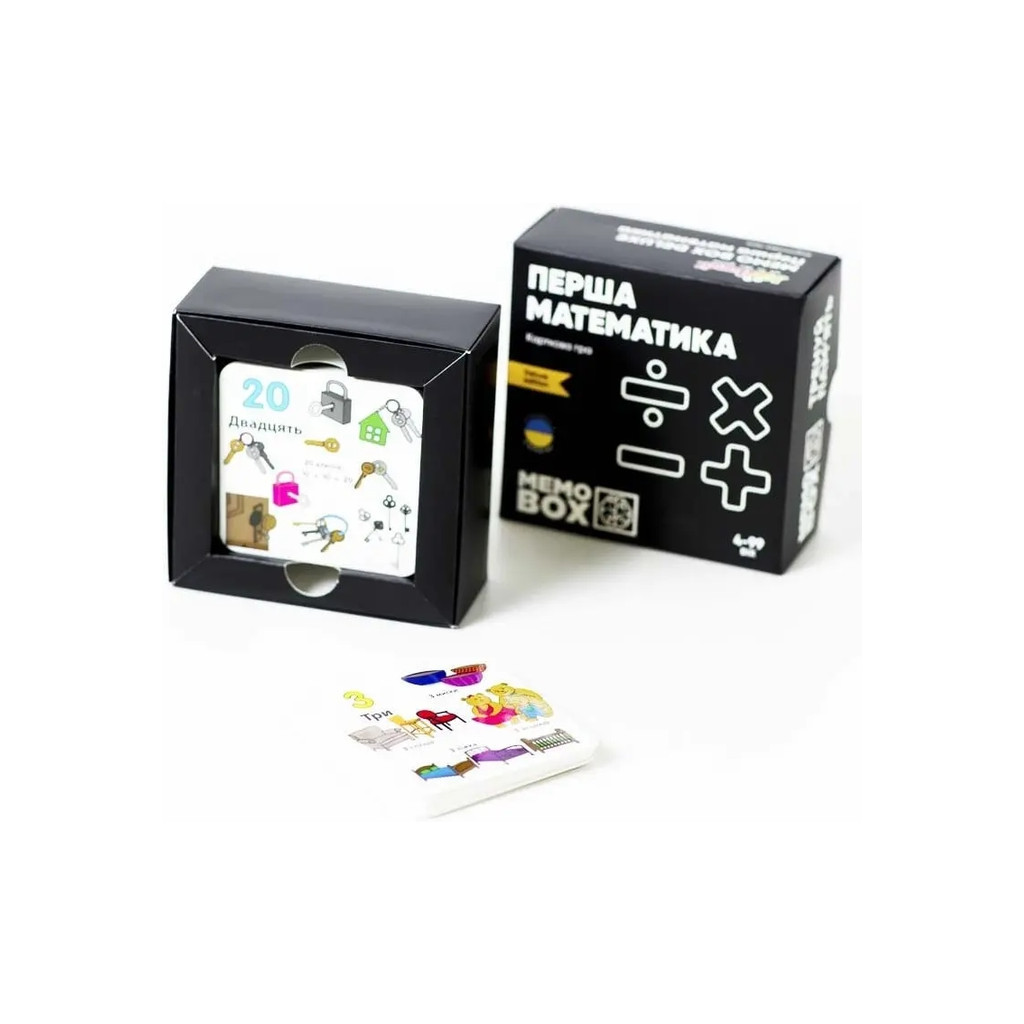 Настільна гра JoyBand MemoBox Delux Перша математика (MBD101)