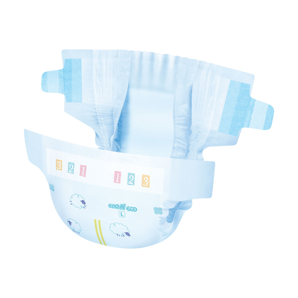 Підгузки GOO.N Plus для дітей 12-20 кг розмір XL 38 шт (21000630)