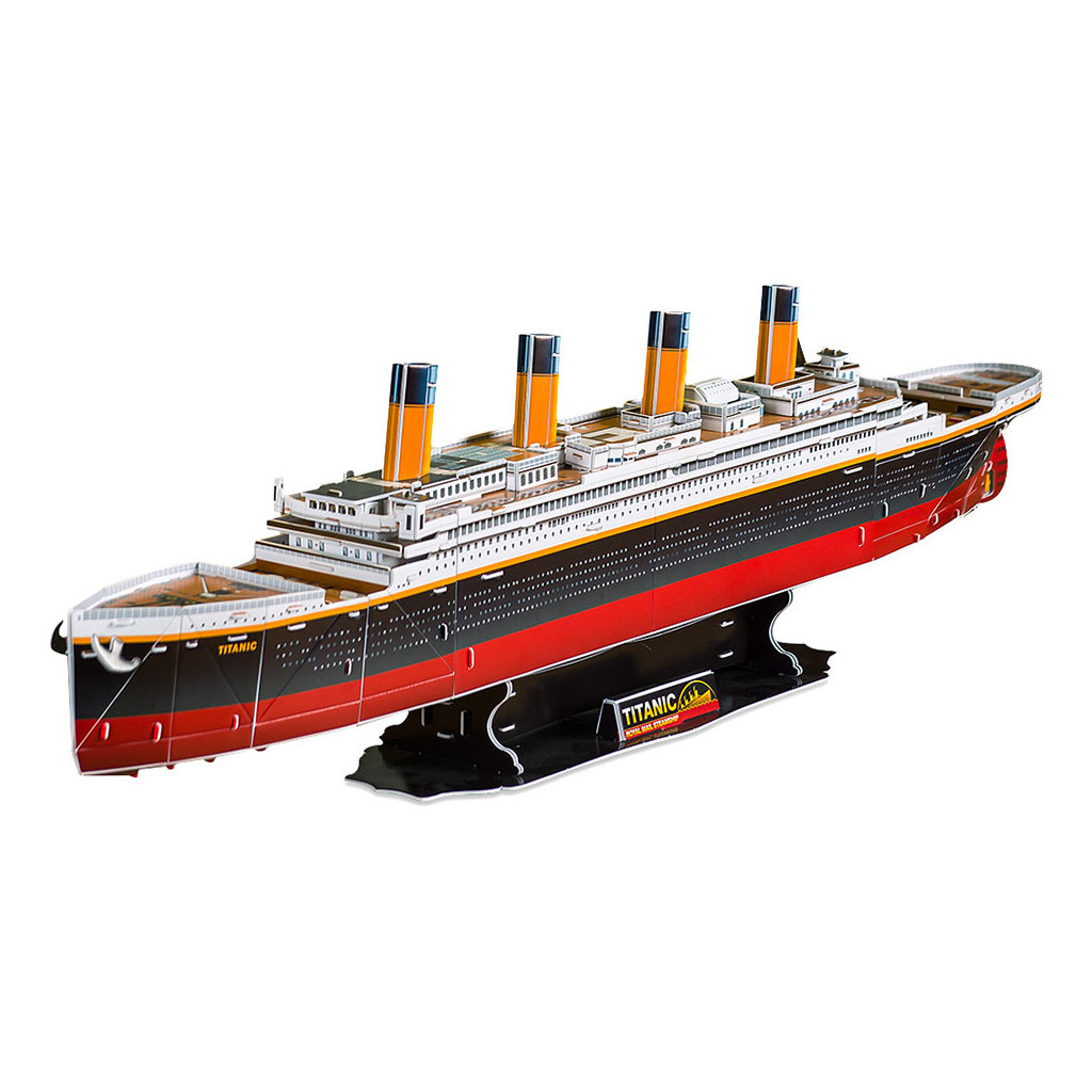 Пазл Cubic Fun Тривимірна головоломка-конструктор Титанік (T4011h) Пазл Cubic Fun Тривимірна головоломка-конструктор Титанік (T4011h)