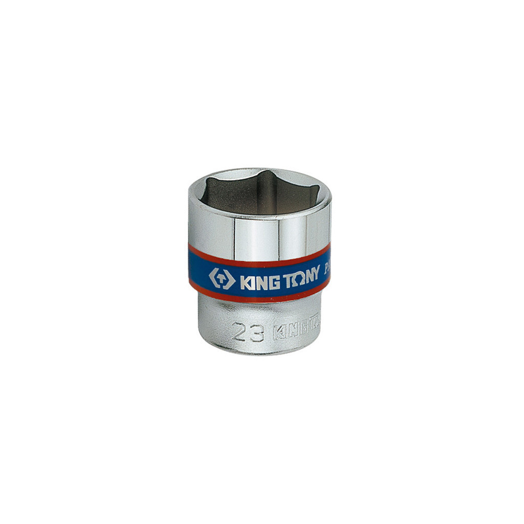 Головка торцева KING TONY 3/8" 23 мм шестигранна (333523M)