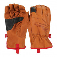 Milwaukee leather protective gloves, 8/M (4932478123)