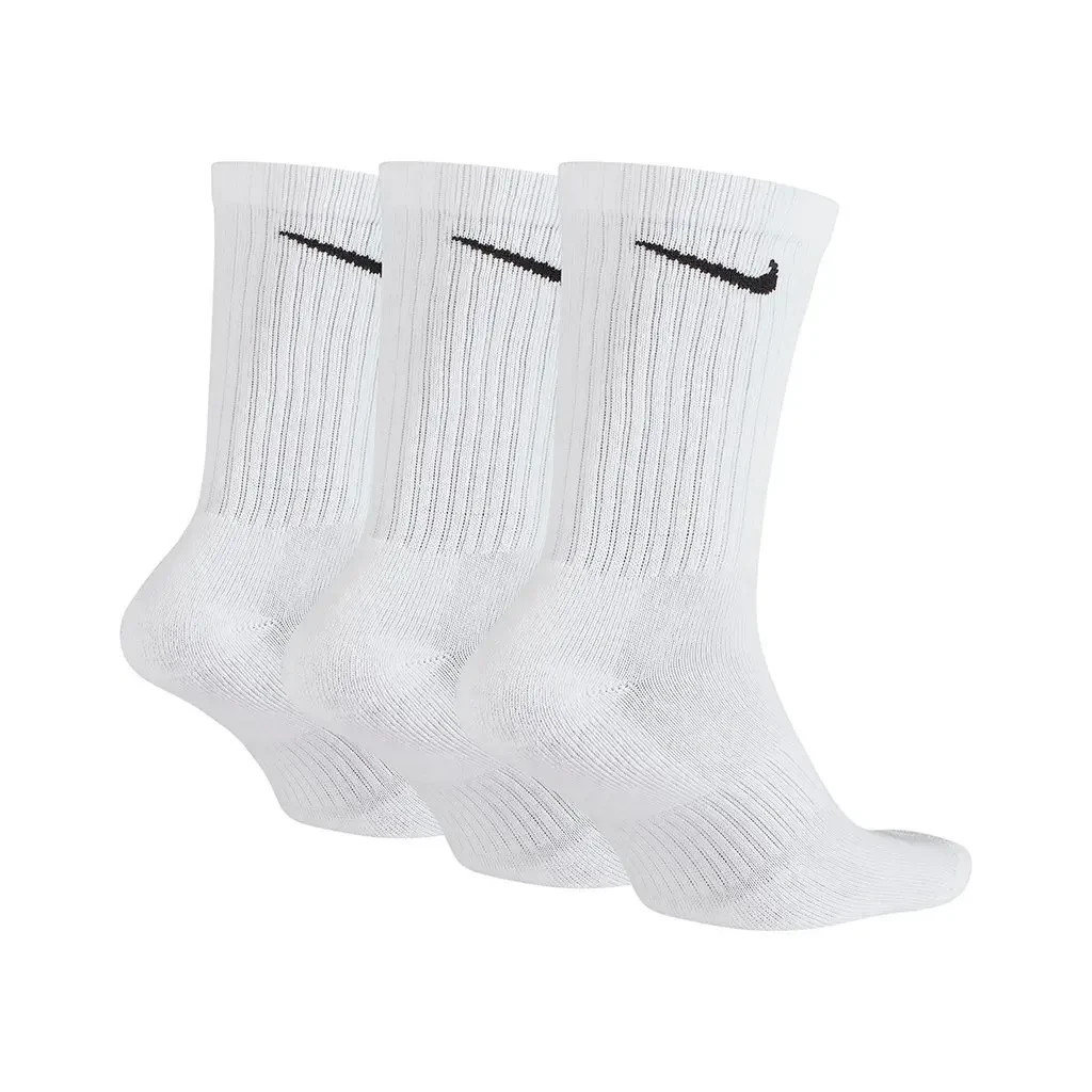 Шкарпетки Nike U NK EVERYDAY LTWT CREW 3PR SX7676-100 38-42 3 пари Білі (888407237270)