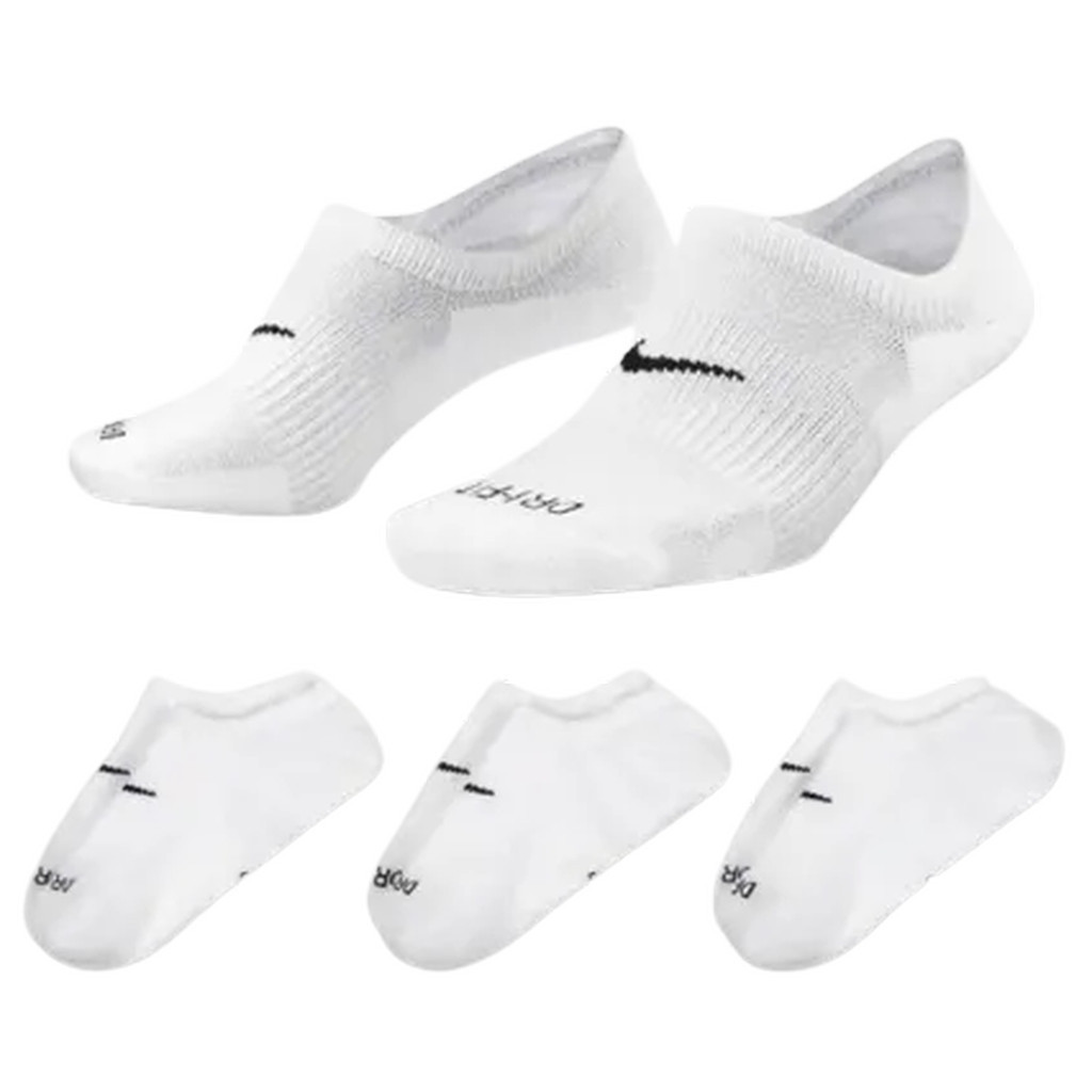 Шкарпетки Nike U NK EVERYDAY PLUS CUSH FOOTIE DH5463-903 38-42 3 пари Білі (195242756874)